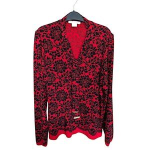 2/$35 +$9.99 Shipping NWOT Michael Michael Kors Tie-Neck Top